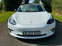 USED 2022 22 TESLA Model 3 0L STANDARD RANGE PLUS 4d AUTO 302 BHP 