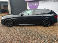 USED 2019 19 BMW 5 SERIES 2.0 520I M SPORT TOURING 5d 181 BHP AUTOMATIC + HEATED LEATHER