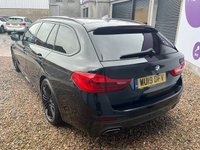 USED 2019 19 BMW 5 SERIES 2.0 520I M SPORT TOURING 5d 181 BHP AUTOMATIC + HEATED LEATHER