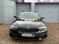 USED 2019 19 BMW 5 SERIES 2.0 520I M SPORT TOURING 5d 181 BHP AUTOMATIC + HEATED LEATHER