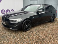 USED 2019 19 BMW 5 SERIES 2.0 520I M SPORT TOURING 5d 181 BHP AUTOMATIC + HEATED LEATHER