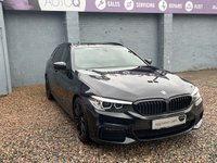 USED 2019 19 BMW 5 SERIES 2.0 520I M SPORT TOURING 5d 181 BHP AUTOMATIC + HEATED LEATHER