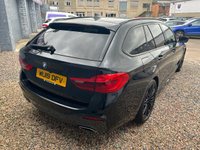 USED 2019 19 BMW 5 SERIES 2.0 520I M SPORT TOURING 5d 181 BHP AUTOMATIC + HEATED LEATHER