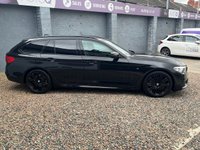 USED 2019 19 BMW 5 SERIES 2.0 520I M SPORT TOURING 5d 181 BHP AUTOMATIC + HEATED LEATHER
