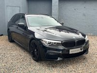 USED 2019 19 BMW 5 SERIES 2.0 520I M SPORT TOURING 5d 181 BHP AUTOMATIC + HEATED LEATHER