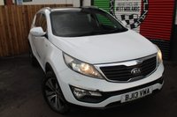 USED 2013 13 KIA SPORTAGE 2.0 CRDI KX-3 SAT NAV 5d 134 BHP SAT-NAV PANORAMIC ROOF