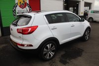 USED 2013 13 KIA SPORTAGE 2.0 CRDI KX-3 SAT NAV 5d 134 BHP SAT-NAV PANORAMIC ROOF
