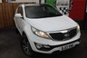 USED 2013 13 KIA SPORTAGE 2.0 CRDI KX-3 SAT NAV 5d 134 BHP SAT-NAV PANORAMIC ROOF