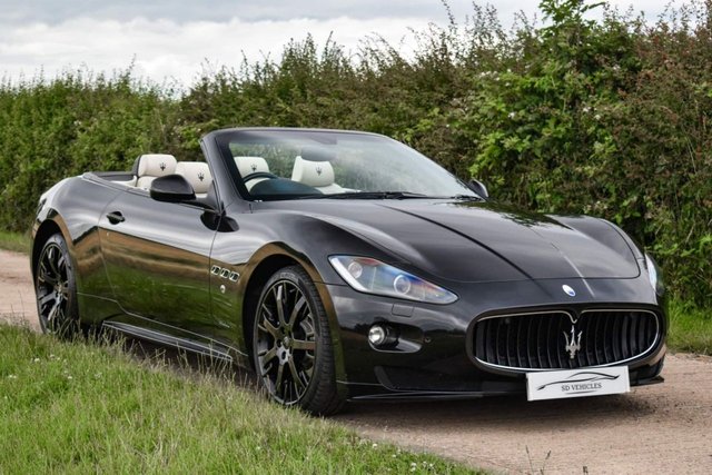 2012 12 Maserati Granturismo 4.7 GRANCABRIO SPORT 2d 444 BHP