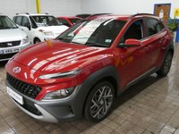 USED 2021 21 HYUNDAI KONA 1.6 GDI PREMIUM 5d 140 BHP SAT NAV CRUISE CONTROL REAR VIEW CAMERA PARKING SENSORS 1 OWNER SERVICE HISTORY HYUNDAI WARRANTY TILL AUG 2026