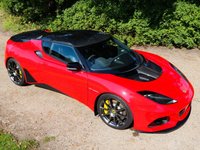 USED 2018 68 LOTUS EVORA 3.5 GT SPORT 2d 410 BHP FULL SERVICE HISTORY, APPLE CARPLAY, 12 MONTH WARRANTY, STUNNING CONDITION, CARBON, MANUAL, HUGE SPEC, REVERSE CAMERA, FRONT END PAINT PROTECTION