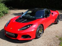 USED 2018 68 LOTUS EVORA 3.5 GT SPORT 2d 410 BHP FULL SERVICE HISTORY, APPLE CARPLAY, 12 MONTH WARRANTY, STUNNING CONDITION, CARBON, MANUAL, HUGE SPEC, REVERSE CAMERA, FRONT END PAINT PROTECTION
