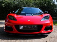 USED 2018 68 LOTUS EVORA 3.5 GT SPORT 2d 410 BHP FULL SERVICE HISTORY, APPLE CARPLAY, 12 MONTH WARRANTY, STUNNING CONDITION, CARBON, MANUAL, HUGE SPEC, REVERSE CAMERA, FRONT END PAINT PROTECTION