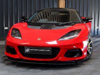 USED 2018 68 LOTUS EVORA 3.5 GT SPORT 2d 410 BHP FULL SERVICE HISTORY, APPLE CARPLAY, 12 MONTH WARRANTY, STUNNING CONDITION, CARBON, MANUAL, HUGE SPEC, REVERSE CAMERA, FRONT END PAINT PROTECTION
