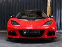 USED 2018 68 LOTUS EVORA 3.5 GT SPORT 2d 410 BHP FULL SERVICE HISTORY, APPLE CARPLAY, 12 MONTH WARRANTY, STUNNING CONDITION, CARBON, MANUAL, HUGE SPEC, REVERSE CAMERA, FRONT END PAINT PROTECTION