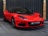 USED 2018 68 LOTUS EVORA 3.5 GT SPORT 2d 410 BHP FULL SERVICE HISTORY, APPLE CARPLAY, 12 MONTH WARRANTY, STUNNING CONDITION, CARBON, MANUAL, HUGE SPEC, REVERSE CAMERA, FRONT END PAINT PROTECTION