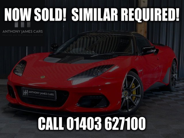 2018 68 Lotus Evora 3.5 GT SPORT 2d 410 BHP