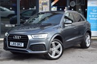USED 2015 15 AUDI Q3 2.0 TDI QUATTRO S LINE PLUS 5d 182 BHP Huge spec