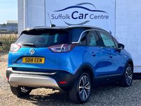 USED 2018 18 VAUXHALL CROSSLAND X 1.2 ELITE NAV 5d 80 BHP www.suffolkcarcentre.co.uk - Located at Lowestoft