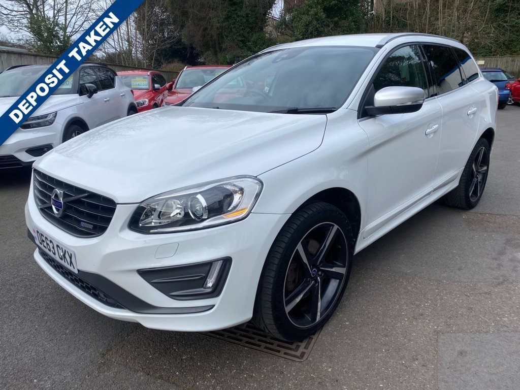 USED 2014 63 VOLVO XC60 2.4 D5 R-DESIGN LUX NAV AWD 5d 212 BHP DAB SAT NAV WINTER AND FAMILY PACK