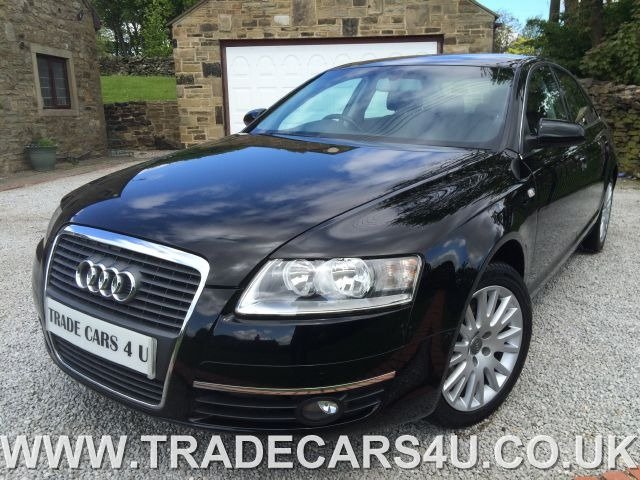 2007 07 Audi A6 2.0 TDI SE 6 SPEED 4 DOOR BLACK