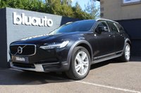 USED 2018 18 VOLVO V90 2.0 D4 CROSS COUNTRY PRO AWD 5d 188 BHP Dual Climate, Leather Heated Seats, Satellite Navigation, Adaptive Cruise Control, Smart Collision Detection, Bluetooth Connectivity, Voice Control, USB, Partial Electric Seats, Heated Steering Wheel, Heated Front Screen, Lane Departure Warning, Keyless Drive, Rain Sensors, Eco/Comfort/Off Road/Dynamic Driving Modes, Powered Tailgate, Auto Dimming Rear View Mirror, Power Folding Heated Wing Mirrors, Google Search, DAB Radio, LED Running Lights, Rear Parking Sensors, Xenon Headlights and Active H