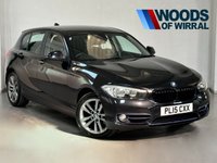USED 2015 15 BMW 1 SERIES 2.0 120D XDRIVE SPORT 5d 188 BHP 17" ALLOYS+SAT NAV+BLUETOOTH