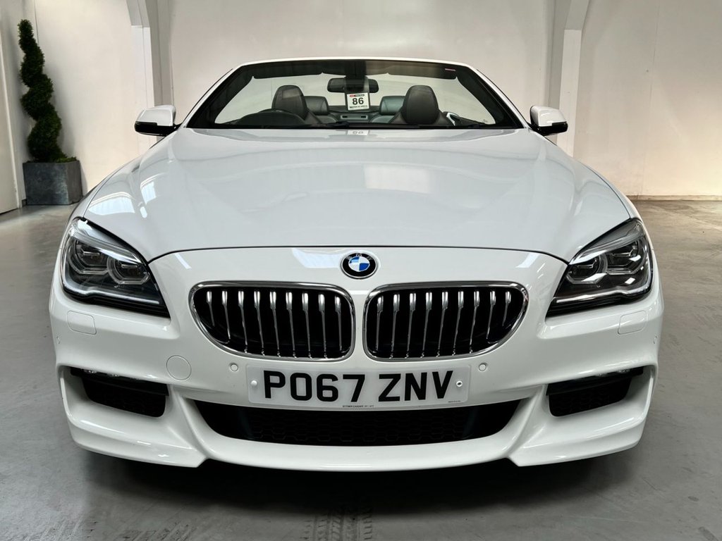 USED 2017 67 BMW 6 SERIES 3.0 640D M SPORT 2d 309 BHP PRONAV+HEATED LEATHER+PARK
