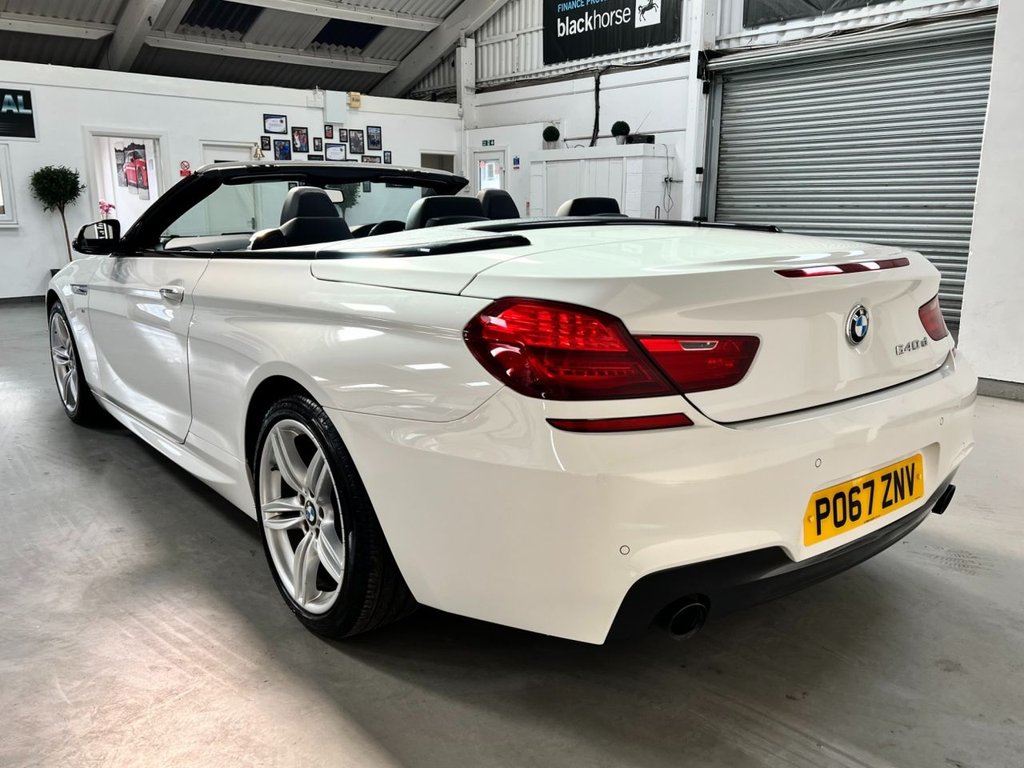 USED 2017 67 BMW 6 SERIES 3.0 640D M SPORT 2d 309 BHP PRONAV+HEATED LEATHER+PARK