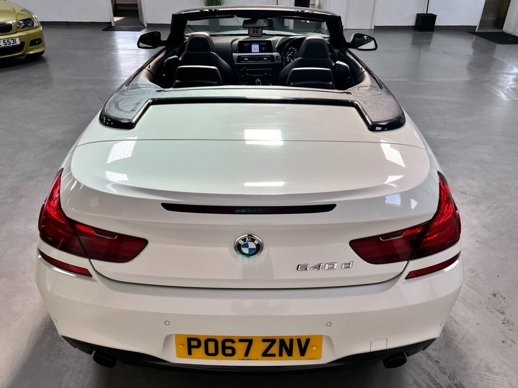 USED 2017 67 BMW 6 SERIES 3.0 640D M SPORT 2d 309 BHP PRONAV+HEATED LEATHER+PARK