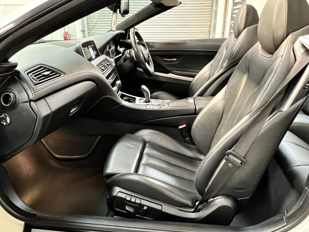 USED 2017 67 BMW 6 SERIES 3.0 640D M SPORT 2d 309 BHP PRONAV+HEATED LEATHER+PARK