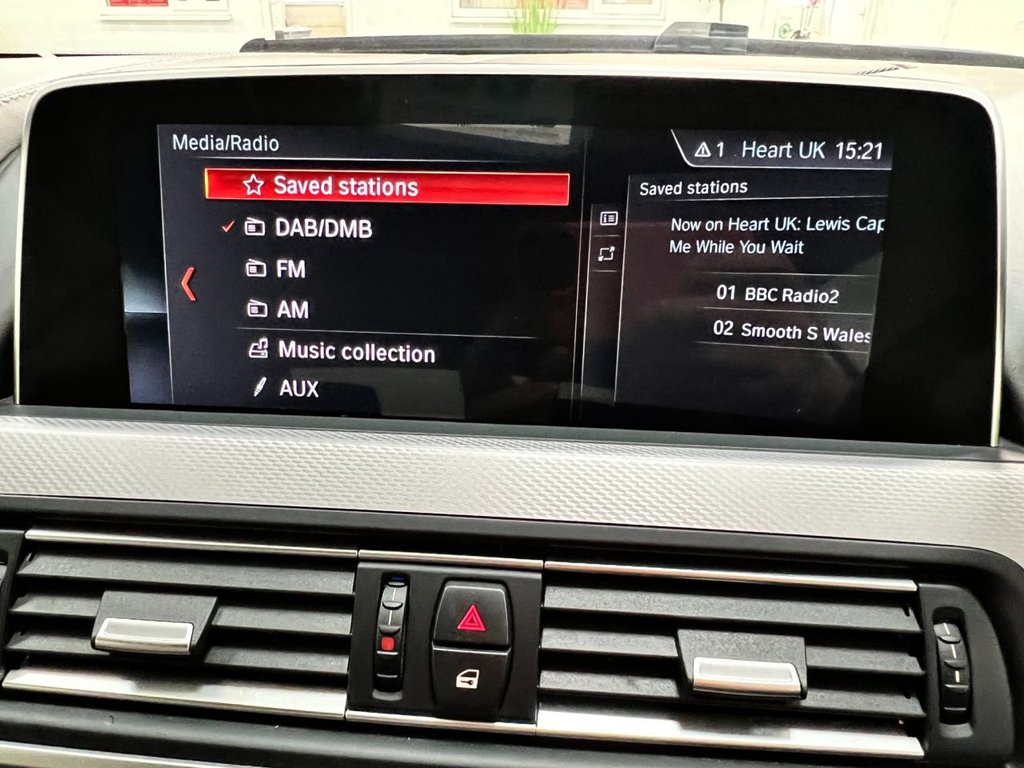 USED 2017 67 BMW 6 SERIES 3.0 640D M SPORT 2d 309 BHP PRONAV+HEATED LEATHER+PARK