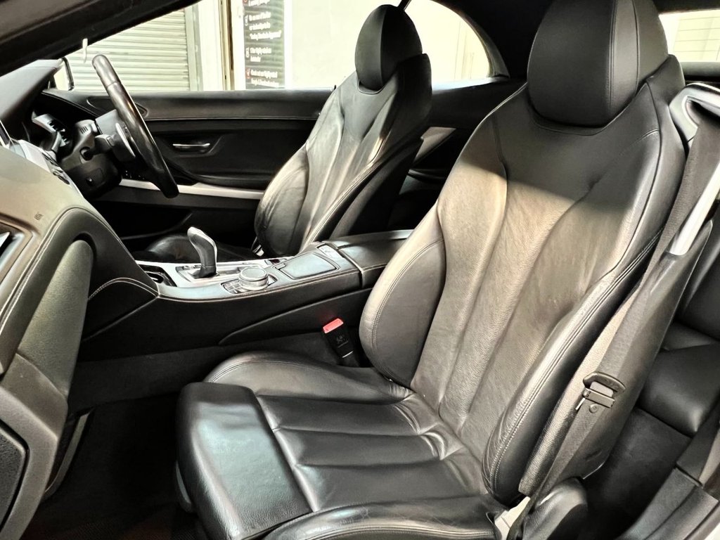 USED 2017 67 BMW 6 SERIES 3.0 640D M SPORT 2d 309 BHP PRONAV+HEATED LEATHER+PARK