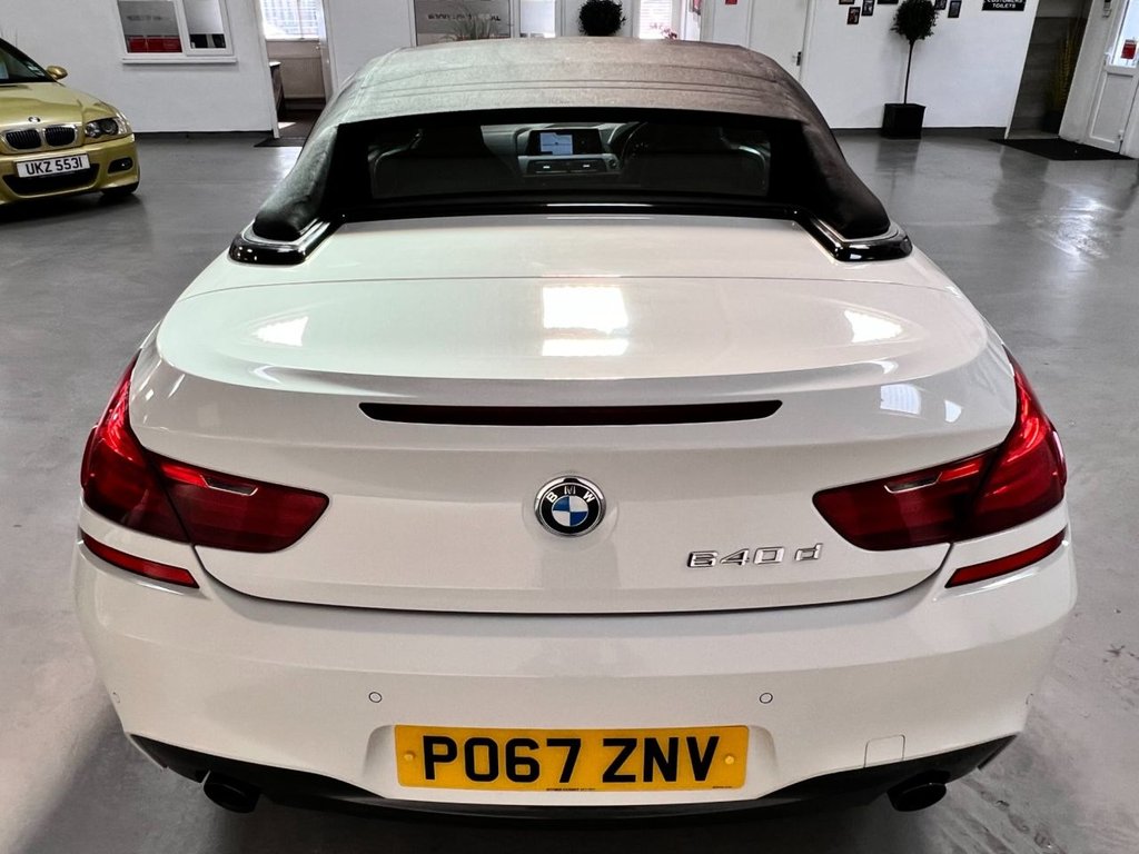 USED 2017 67 BMW 6 SERIES 3.0 640D M SPORT 2d 309 BHP PRONAV+HEATED LEATHER+PARK