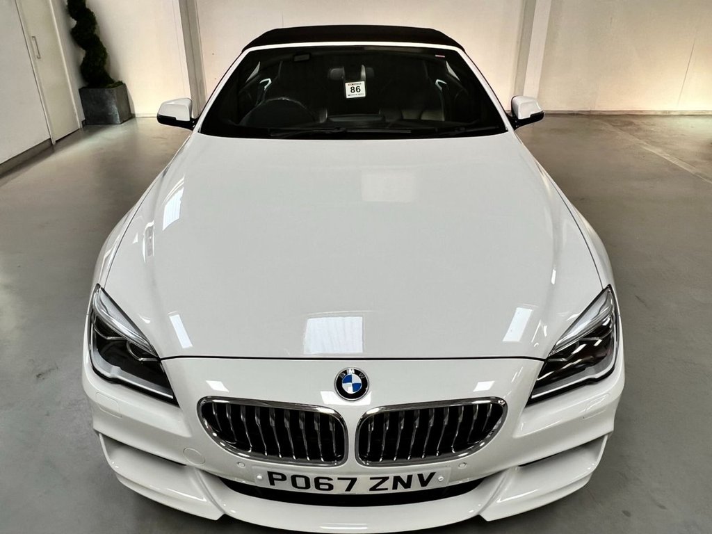 USED 2017 67 BMW 6 SERIES 3.0 640D M SPORT 2d 309 BHP PRONAV+HEATED LEATHER+PARK
