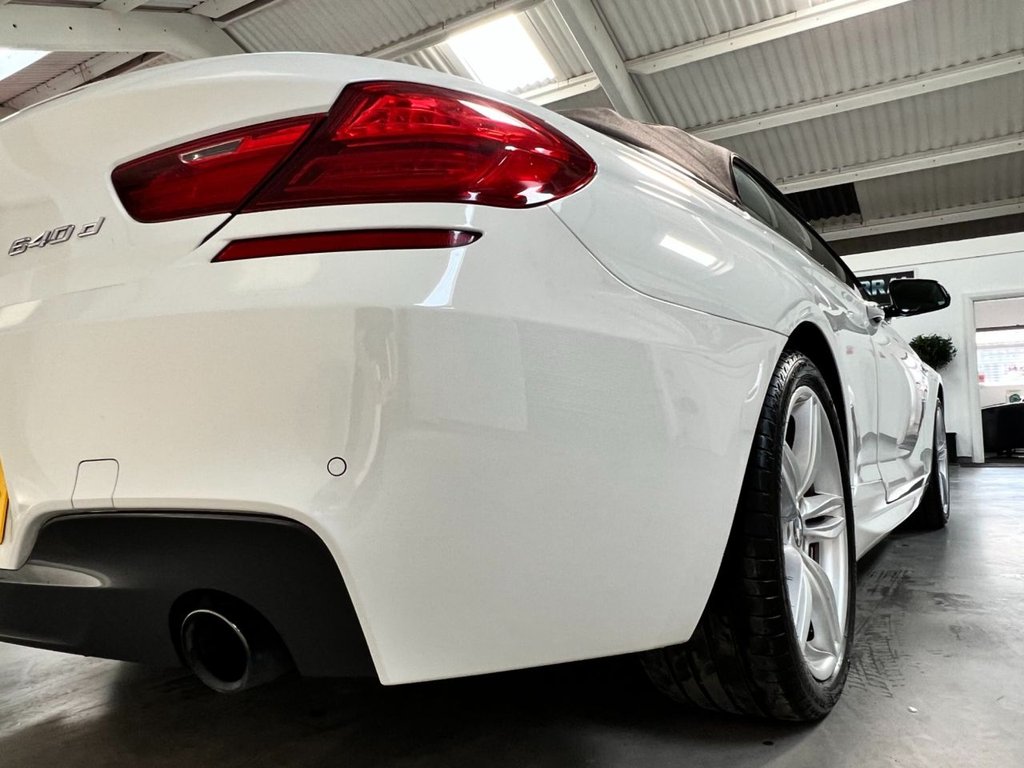 USED 2017 67 BMW 6 SERIES 3.0 640D M SPORT 2d 309 BHP PRONAV+HEATED LEATHER+PARK