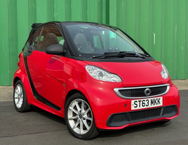 2013 63 SMART FORTWO 0.8 CDI Passion Cabriolet 2dr Diesel SoftTouch Euro 5 (54 bhp) 