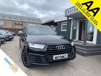 USED 2017 66 AUDI Q7 3.0 TDI QUATTRO S LINE 5DR AUTOMATIC 269 BHP +++ FREE 12 MONTHS WARRANTY+++