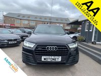USED 2017 66 AUDI Q7 3.0 TDI QUATTRO S LINE 5DR AUTOMATIC 269 BHP +++ FREE 12 MONTHS WARRANTY+++