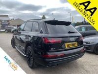 USED 2017 66 AUDI Q7 3.0 TDI QUATTRO S LINE 5DR AUTOMATIC 269 BHP +++ FREE 12 MONTHS WARRANTY+++
