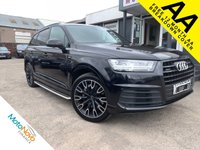 USED 2017 66 AUDI Q7 3.0 TDI QUATTRO S LINE 5DR AUTOMATIC 269 BHP +++ FREE 12 MONTHS WARRANTY+++