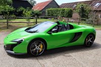 USED 2016 16 MCLAREN 650S 3.8 V8 SPIDER 2d 