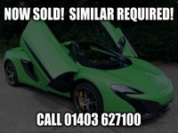 USED 2016 16 MCLAREN 650S 3.8 V8 SPIDER 2d 