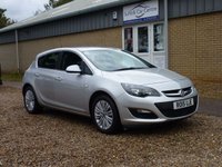 USED 2015 15 VAUXHALL ASTRA 1.6 EXCITE CDTI ECOFLEX S/S 5d 108 BHP www.suffolkcarcentre.co.uk - Located a Reydon