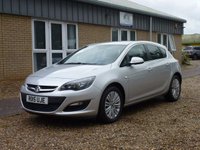 USED 2015 15 VAUXHALL ASTRA 1.6 EXCITE CDTI ECOFLEX S/S 5d 108 BHP www.suffolkcarcentre.co.uk - Located a Reydon