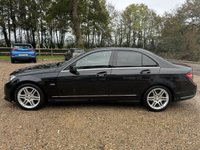 USED 2011 11 MERCEDES-BENZ C-CLASS 1.8 C180 BlueEfficiency Sport Saloon 4dr Petrol Auto Euro 5 (156 ps) BEAUTIFUL DRIVE, 2 KEYS