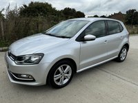 USED 2017 66 VOLKSWAGEN POLO 1.0 BlueMotion Tech Match Hatchback 5dr Petrol Manual Euro 6 (s/s) (75 ps) &pound;20 A YEAR ROAD TAX! DAB RADIO