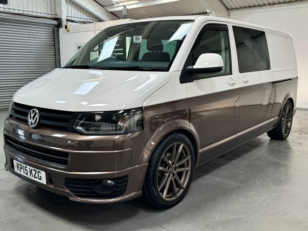 USED 2015 15 VOLKSWAGEN TRANSPORTER 2l d 138 BHP Window Van