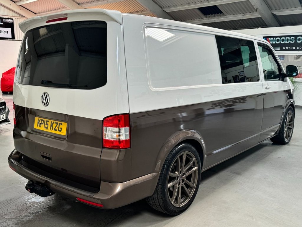 USED 2015 15 VOLKSWAGEN TRANSPORTER 2l d 138 BHP Window Van