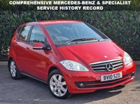 USED 2010 10 MERCEDES-BENZ A-CLASS A160 Classic SE 1.5 BlueEfficiency Hatchback 5dr Petrol Manual (139 g/km, 95 bhp) ULEZ | 1.5 PETROL | 2011